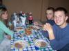 24 Kayla, Cody and Stewart at Breakfast